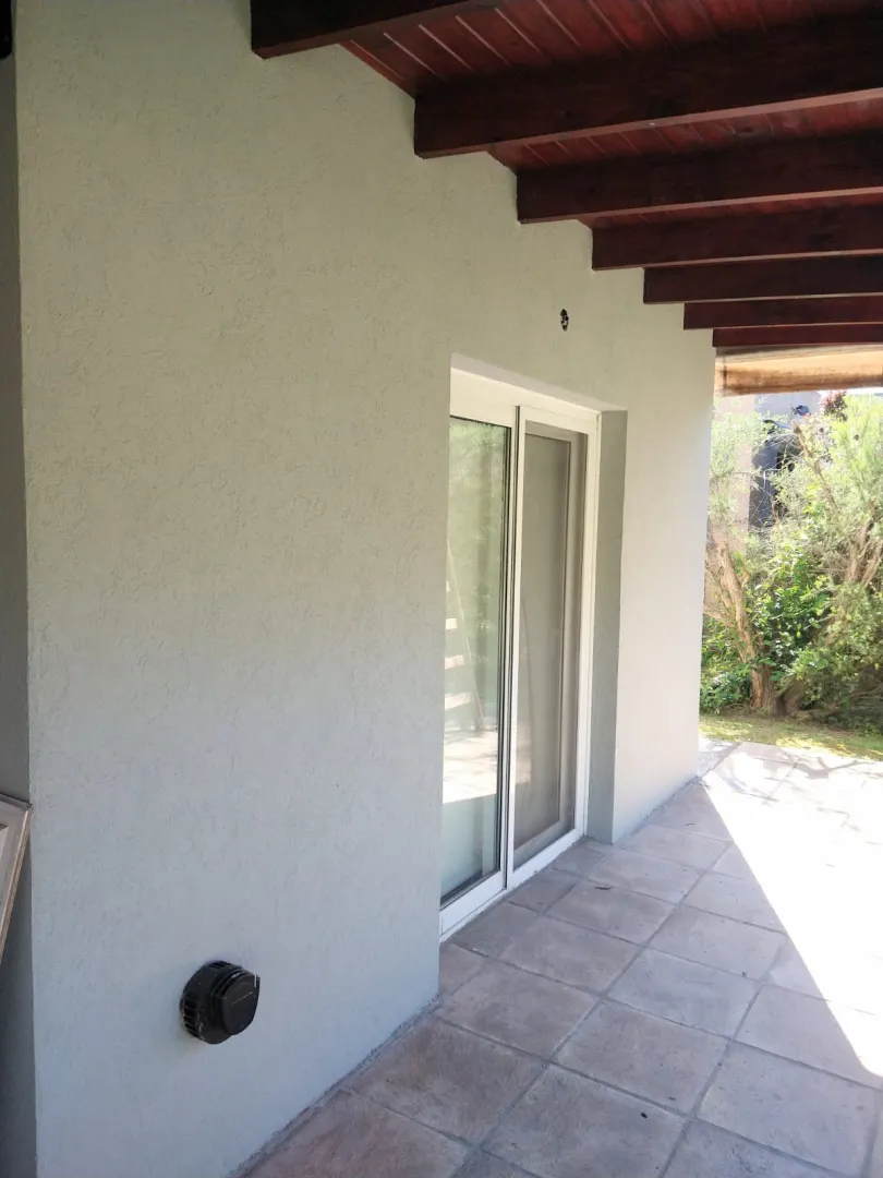 Aplicación en exterior de casa